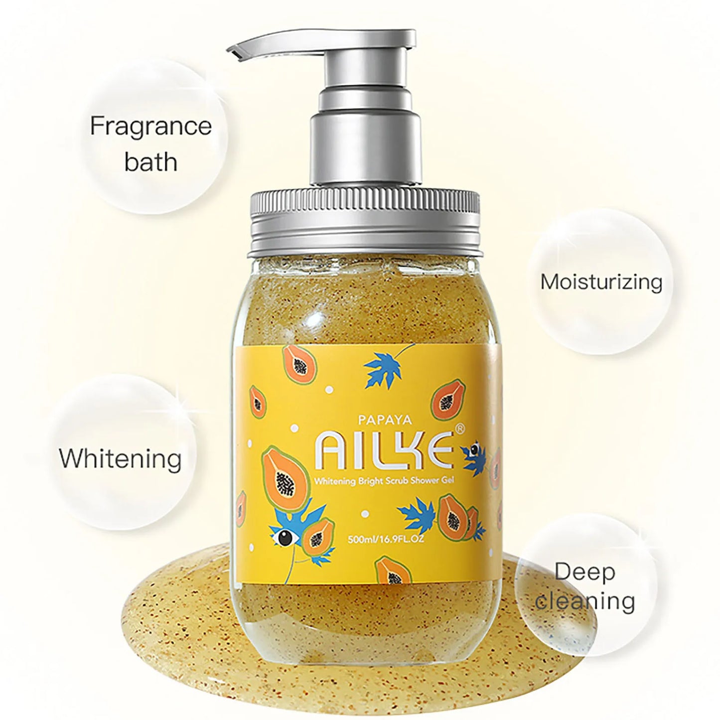 Green Lemon Love Ailke Sakura Body Wash For All Skin Types