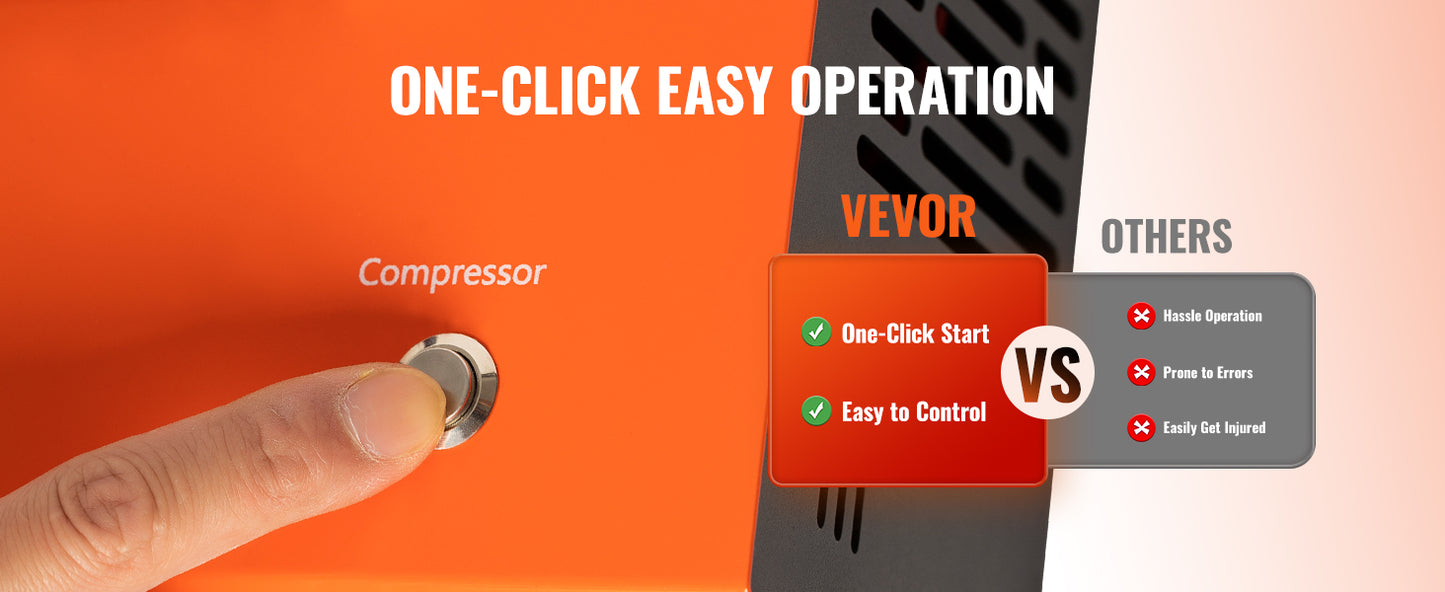 SucceBuy PCP Air Compressor  4500PSI Portable PCP Airgun Compressor Auto-Stop Oil Free Pump for Air Rifle Scuba Diving Bottle