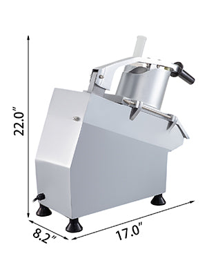 SucceBuy Electric Vegetable Fruit Cutter with 6 x Cutting Disks Vegetable Slicer Food Processor for Potato Cabbage Onion